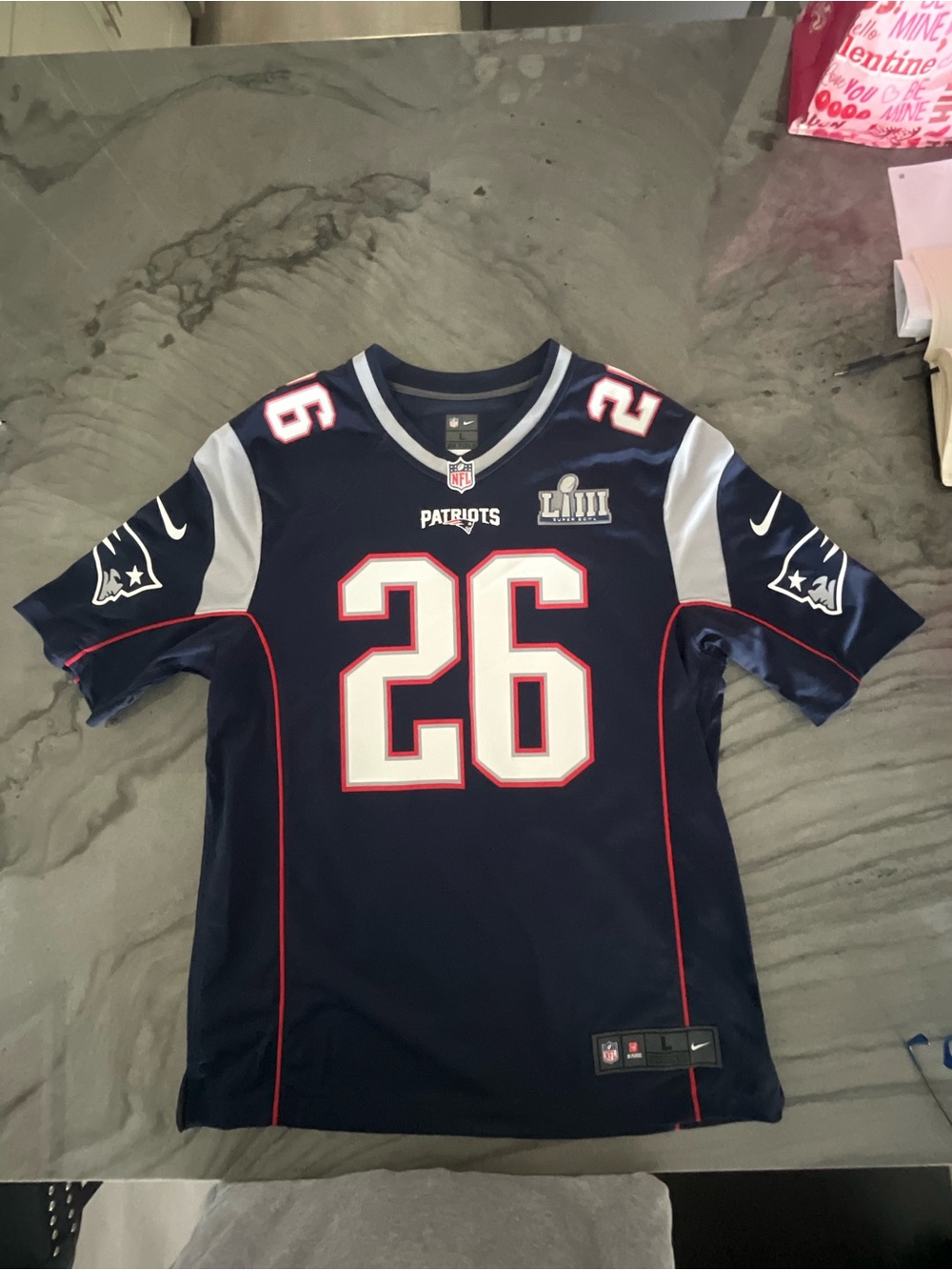 NFL New England Patriots Jersey - Navy White Red